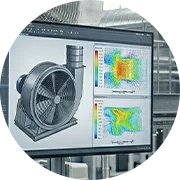 Design Engineering induced draft fan
